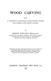 Cover of: Wood carving by Joseph Phillips