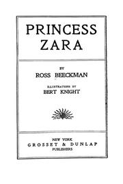 Cover of: Princess Zara | Ross Beeckman