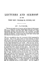 Cover of: Lectures and sermons