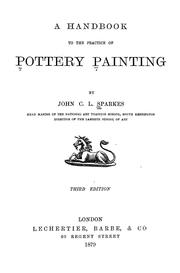 Cover of: A handbook to the practice of pottery painting