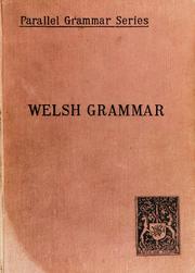 Cover of: A Welsh grammar for schools ...: Accidence