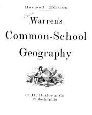 Cover of: ... Warren's common-school geography