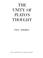 Cover of: The unity of Plato's thought