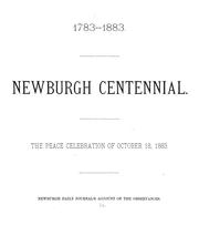 Cover of: Newburgh centennial by Newburgh daily journal, Newburgh, N.Y.