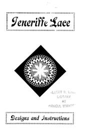 Cover of: Teneriffe lace by 