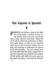 Cover of: The legends of Parsifal