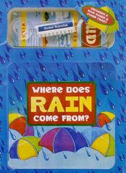 Cover of: Where does rain come from?