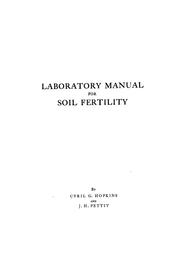 Cover of: Laboratory manual for soil fertility by Cyril G. Hopkins