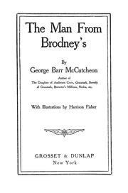 Cover of: The man from Brodney's by George Barr McCutcheon