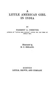 Cover of: A little American girl in India