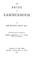 Cover of: The bride of Lammermoor