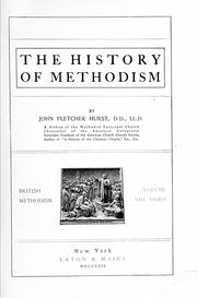 Cover of: The history of Methodism