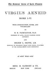 Cover of: Virgil's Aeneid by Publius Vergilius Maro