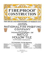 Fireproof construction by National Fire Proofing Company, Pittsburgh.