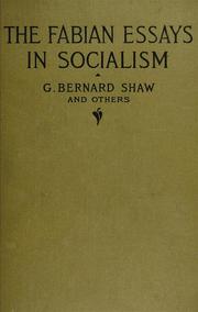 Cover of: Fabian essays in socialism by George Bernard Shaw