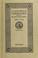 Cover of: California nurserymen and the plant industry, 1850-1910