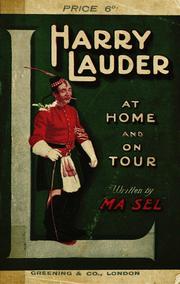 Cover of: Harry Lauder: at home and on tour