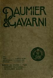 Cover of: Daumier and Gavarni: with critical and biographical notes by Henri Frantz and Octave Uzanne