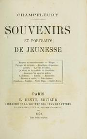 Cover of: Souvenirs et portraits de jeunesse