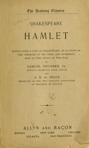 Cover of: Hamlet by William Shakespeare, William Shakespeare