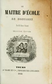 Le maitre d'école de Montigny by Ernest Fouinet