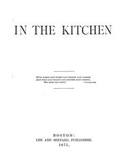 Cover of: In the kitchen