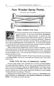 A complete treatise on spraying, also, Illustrated and descriptive catalogue of U.S. standard spray pumps by P.C. Lewis Mfg. Co