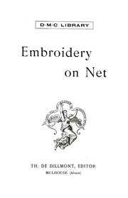 Cover of: Embroidery on net.