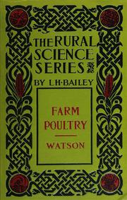 Cover of: Farm poultry: a popular sketch of domestic fowls for the farmer and amateur