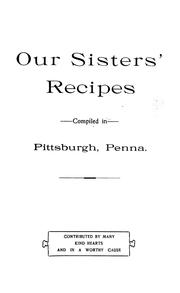 Cover of: Our sisters' recipes