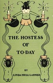 Cover of: The hostess of to-day