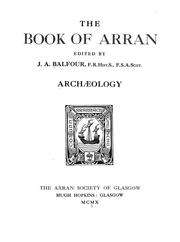 The book Arran by J. A. Balfour