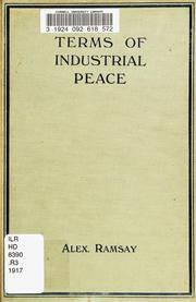 Cover of: Terms of industrial peace