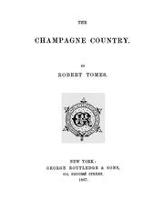 Cover of: The champagne country