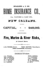 Cover of: Adam's directory of points and landings on rivers and bayous in the states of Alabama, Arkansas, Florida, Georgia, Indiana, Illinois, Kentucky, Iowa, Louisiana, Minnesota, Mississippi, Missouri, Nebraska, Ohio, Tennessee, Texas and Wisconsin