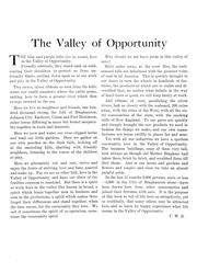 Cover of: The valley of opportunity: year book, 1920. Binghamton, Endicott, Johnson City, Port Dickinson, Union ...