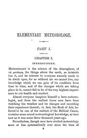 Cover of: Elementary meteorology