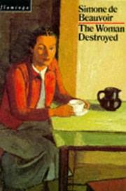 Cover of: Woman Destroyed (Flamingo) by Simone de Beauvoir
