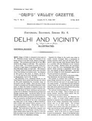 Cover of: Historical souvenir of Delhi, N. Y.