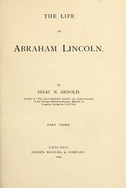 Cover of: The life of Abraham Lincoln