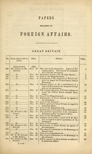 Cover of: Papers relating to foreign affairs by United States. Department of State.