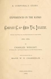 Cover of: A corporal's story by Wright, Charles