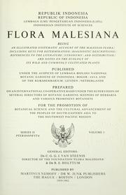 Cover of: Flora Malesiana.