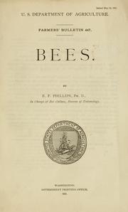Cover of: Bees