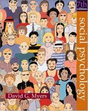 Cover of: Social Psychology With Student Social Connection CD ROM by David Myers
