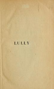Cover of: Lully.