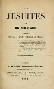 Cover of: Les Jesuites