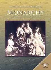 Cover of: Monarchy (Systems of Government) by 