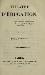 Cover of: Théatre d'éducation