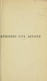 Cover of: Mémoires d'un artiste.